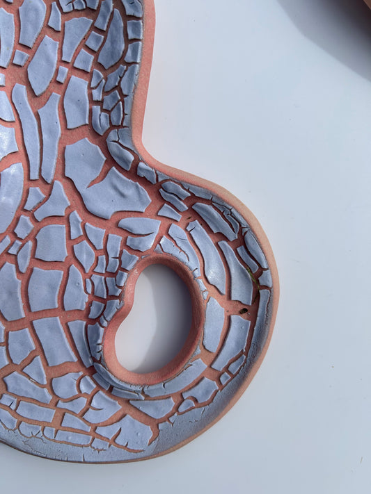 Lille lyserødt vægophæng