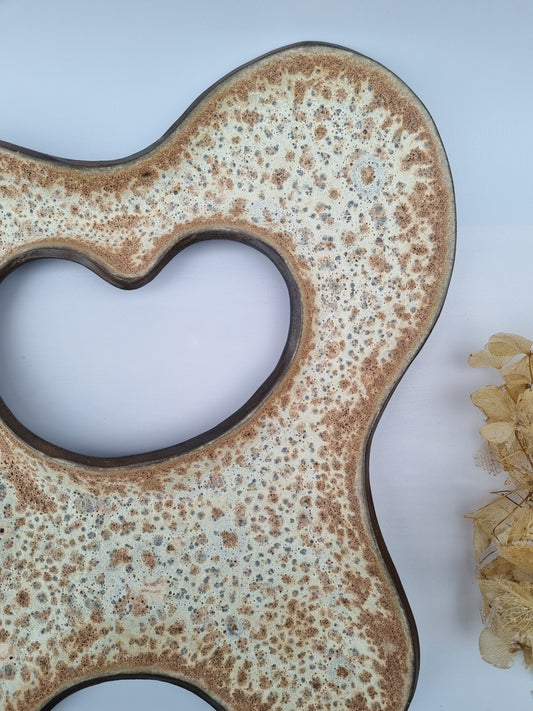 Vægophæng med skumglasur