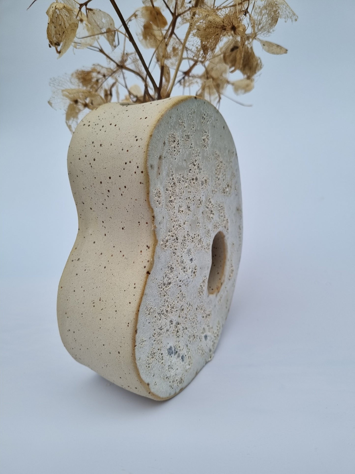 Lava geometrisk vase